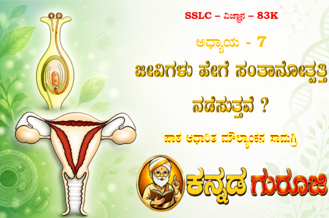 ಕರ್ನಾಟಕ SSLC ವಿಜ್ಞಾನ ಅಧ್ಯಾಯ 7 | ಜೀವಿಗಳು ಹೇಗೆ ಸಂತಾನೋತ್ಪತ್ತಿ ನಡೆಸುತ್ತವೆ? | LBA ನೋಟ್ಸ್ ಮತ್ತು ಸ್ಟಡಿ ಗೈಡ್